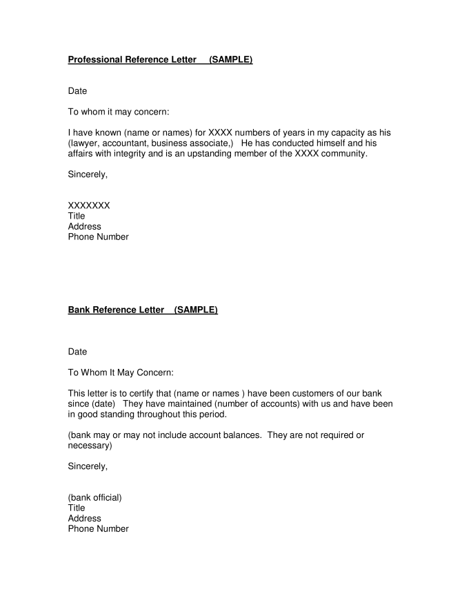 Accountant Assistant Reference Letter