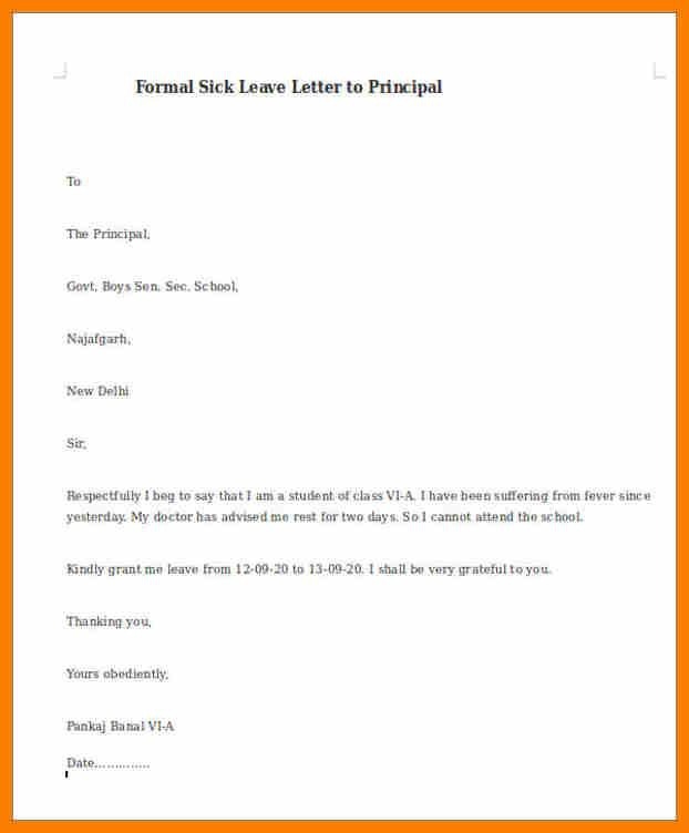 How To Write A Letter To A Principal How To Write Letter By How To