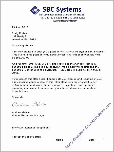 Employment Offer Letter - Anti Vuvuzela