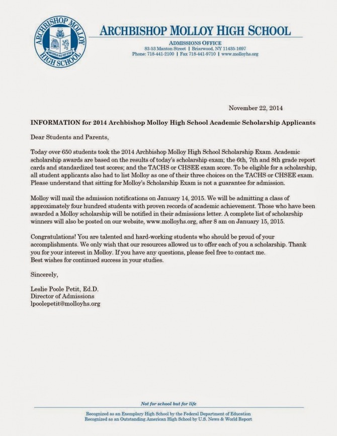 Kweller Prep Blog Advanced Prep For Advanced Kids Molloy High