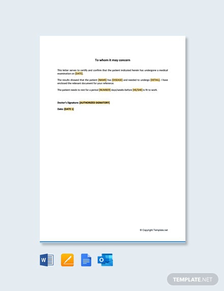 Free Job Application Letter For Junior Doctor Template