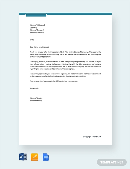 How To Write A Real Estate Counter Offer Letter   Best Examples