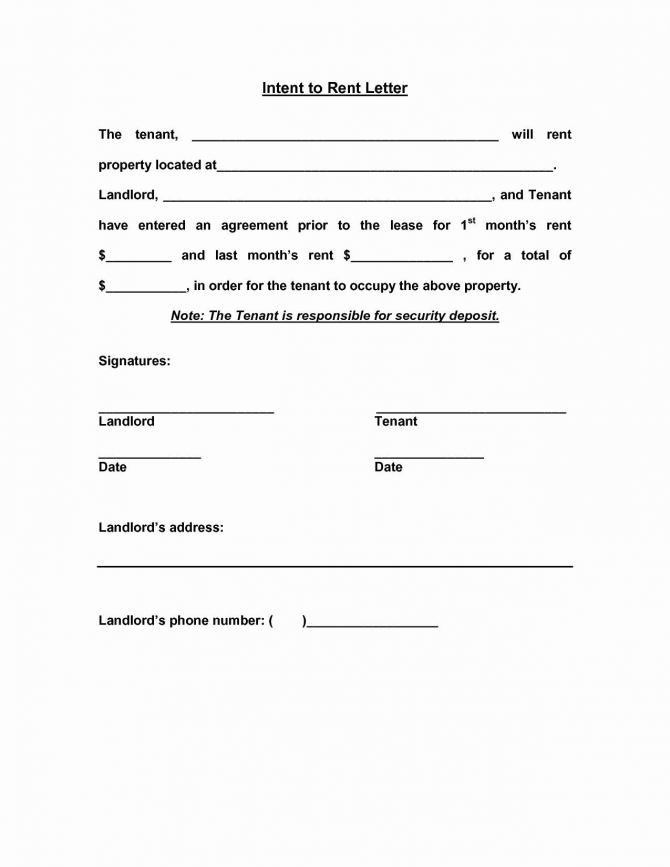 Letter Of Intent Lease Template Unique Free Letter Intent To Lease