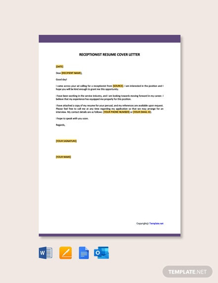 Free Cover Letter Templates