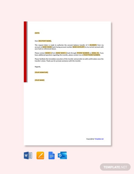 Free Transfer Letter Templates