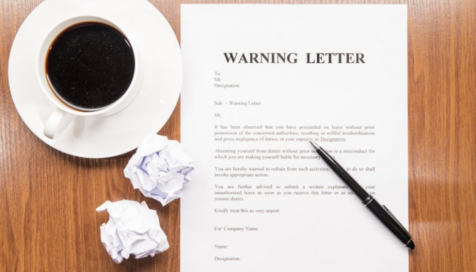 How To Write A Warning Letter To An Employee  Samples