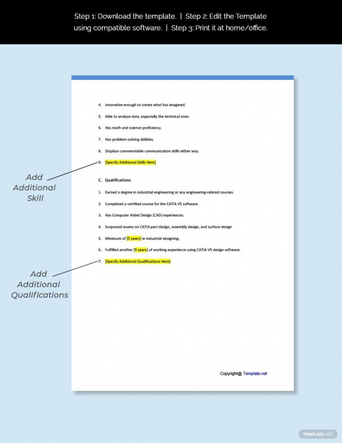 Free Catia V Designer Job Description Template Ad Ad Catia Free Catia V Designer Job Description Template Ad Ad Catia
