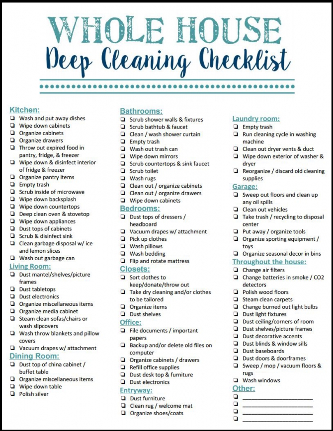 How To Enjoy Deep Cleaning Your House Free Checklist Cleaning How To Enjoy Deep Cleaning Your House Free Checklist Cleaning