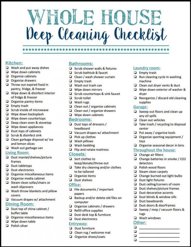 How To Enjoy Deep Cleaning Your House Free Checklist Cleaning How To Enjoy Deep Cleaning Your House Free Checklist Cleaning