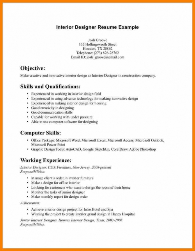 Interior Designer Job Description Gotilo   Interior Designer Job Description Best Resumes Design Within 3 