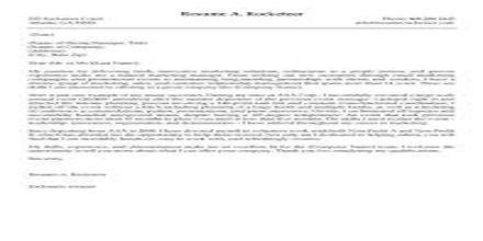 Sample Cover Letter For The Post Of Economics Teacher