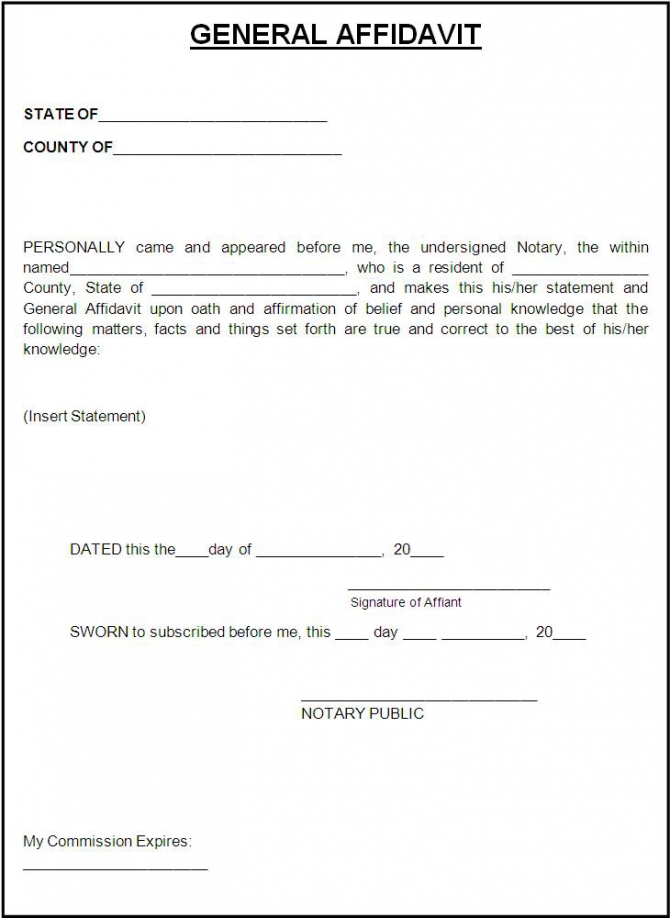 Sworn Statement In Affidavit Form For Missing Horse Disputes Sworn Statement In Affidavit Form For Missing Horse Disputes