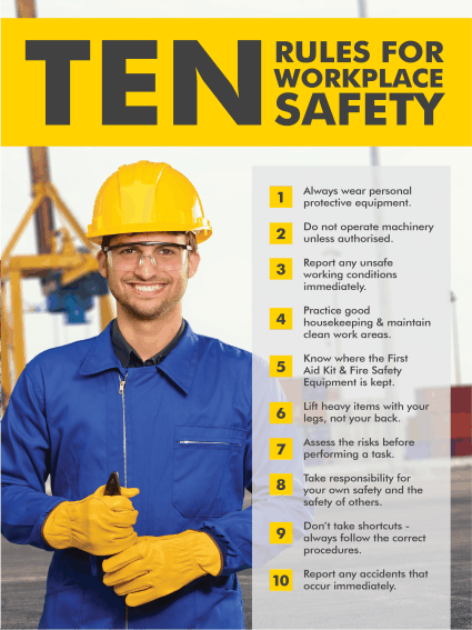 Workplace Safety Rules – Gotilo