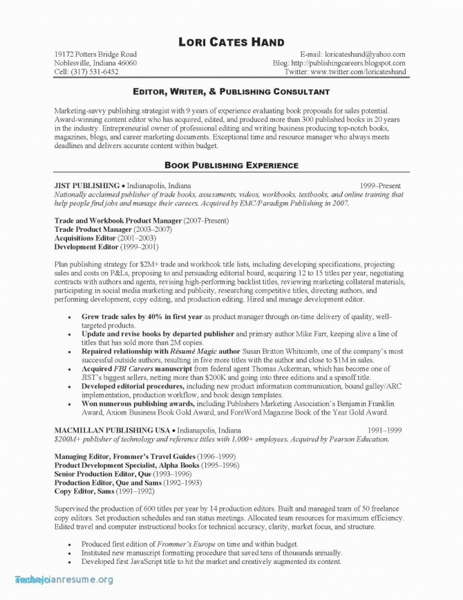 Video Editor Resume Examples Unique Copy Editor Resume Sample In